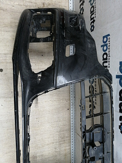 BA000174; Бампер передний, S-line; под паркт.; под омыват. (4G0 807 437 C) для Audi A6 C7/БУ; Оригинал; Р1, Мелкий дефект; 