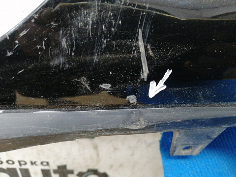 Фотография детали AA022677; Юбка заднего бампера (52169-50020) для Lexus LS IV рест. (2010- 2012)/БУ; Оригинал; Р1, Мелкий дефект; . Фото номер 3