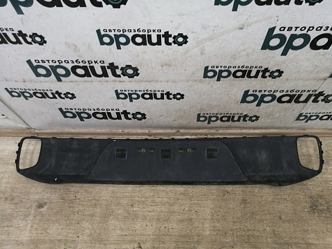 Фотография детали AA029036; Накладка заднего бампера; без паркт. (86683-1Y300) для Kia Picanto II 3D (2011-2015)/БУ; Оригинал; Р1, Мелкий дефект; . Фото номер 6