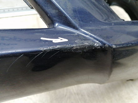 AA045426; Бампер передний, AMG; под паркт.; под омыват. (A2048807847) для Mercedes-Benz C-klasse III рест. (W204) (2011-2015)/БУ; Оригинал; Р1, Мелкий дефект; 