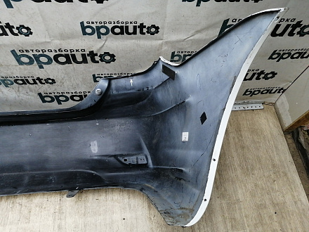 AA044344; Бампер задний; без паркт. (52159-12B30) для Toyota Corolla 150 рест. (2010-2013)/БУ; Оригинал; Р1, Мелкий дефект; 