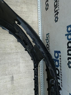 BA000228; Бампер передний; под паркт.; под омыват. (5G0807221) для Volkswagen Golf/БУ; Оригинал; Р1, Мелкий дефект; 