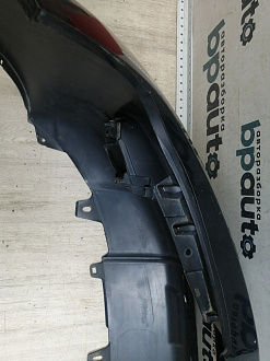 AA046185; Бампер передний; под паркт.; под омыват. (52119-60E01) для Toyota Land Cruiser Prado 150 (2010 — 2013)/БУ; Оригинал; Р1, Мелкий дефект; 