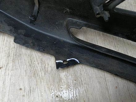 AA045770; Бампер передний; без паркт.; под омыват. (BCW8-50031) для Mazda 3 BL/БУ; Оригинал; Р1, Мелкий дефект; 