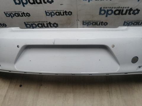 Фотография детали AA046031; Бампер задний; под паркт. (5С5807421J) для Volkswagen Beetle II (A5) (2011-2019)/БУ; Оригинал; Р1, Мелкий дефект; . Фото номер 5