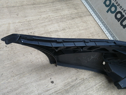 AA044497; Бампер передний; без паркт.; под омыват. (1K0807221D) для Volkswagen Jetta V (2005- 2010)/БУ; Оригинал; Р1, Мелкий дефект; 