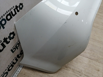 AA046121; Бампер задний; под паркт. (86611-4Y000) для Kia Rio III Sedan (2011- 2015)/БУ; Оригинал; Р1, Мелкий дефект; 