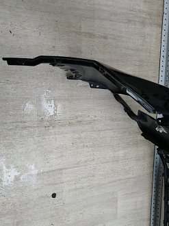 AA045972; Бампер передний; под паркт.; без омыват. (52119-0E350) для Toyota Highlander III рест. (2016 — 2019)/БУ; Оригинал; Р2, Удовлетворительное; 