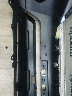 AA045965; Бампер передний; под паркт.; под омыват. (52119-60G50) для Toyota Land Cruiser Prado 150 рест. (2013 — 2017)/БУ; Оригинал; Р1, Мелкий дефект; 