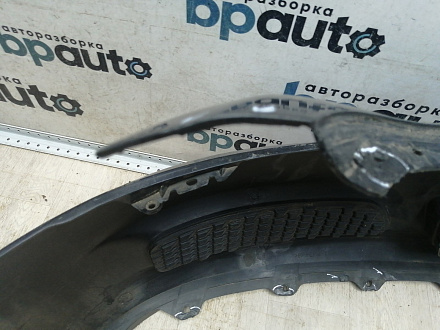 BA000218; Бампер передний, до 2010г; без паркт.; под омыват. (62022-JK60H) для Infiniti G (2006-2013)/БУ; Оригинал; Р1, Мелкий дефект; 