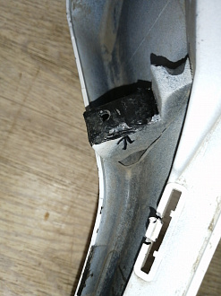 BA000117; Бампер передний (8890343860) для Geely Coolray I рест. (2023-н.в.)/БУ; Оригинал; Р1, Мелкий дефект; 