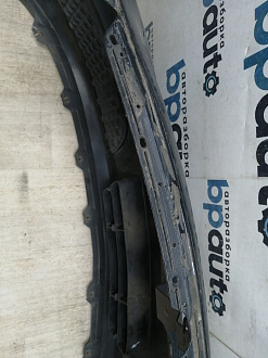 BA000219; Бампер передний, до 2010г; без паркт.; под омыват. (62022-JK60H) для Infiniti G (2006-2013)/БУ; Оригинал; Р1, Мелкий дефект; 