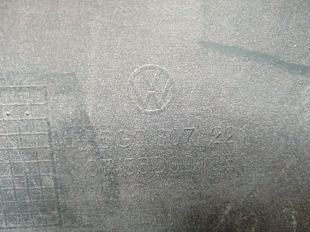 BA000223; Бампер передний; под паркт.; под омыват. (5G0807221) для Volkswagen Golf/БУ; Оригинал; Р1, Мелкий дефект; 