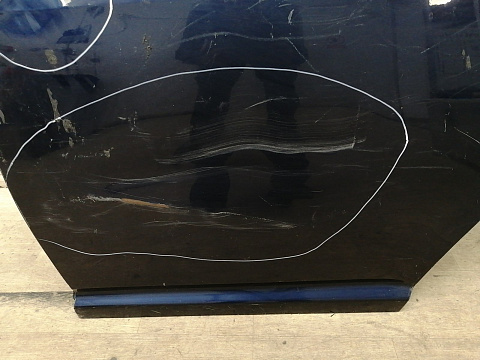 Фотография детали AA038821; Дверь задняя левая (67004-05110) для Toyota Avensis/БУ; Оригинал; Р3, Под восстановление; . Фото номер 10
