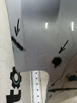 AA045706; Бампер передний, S-line; под паркт.; под омыват. (8K0 807 437 S) для Audi A4 B8/БУ; Оригинал; Р2, Удовлетворительное; 