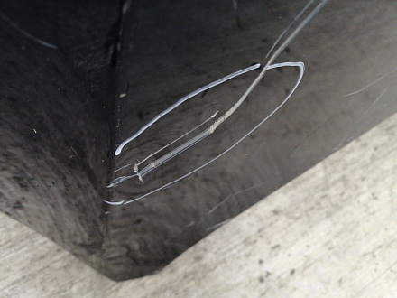 AA024945; Капот (3AA823031) для Volkswagen Passat/БУ; Оригинал; Р2, Удовлетворительное; 