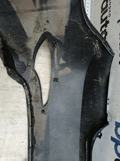 BA000139; Бампер задний; без паркт. (86611-4L500) для Hyundai Solaris I рест. Sedan (2014- 2016)/БУ; Оригинал; Р1, Мелкий дефект; 