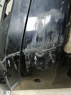 BA000068; Бампер передний; под паркт.; под омыват. (A2048851425) для Mercedes-Benz GLK-klasse I (X204) (2008-2012)/БУ; Оригинал; Р2, Удовлетворительное; 