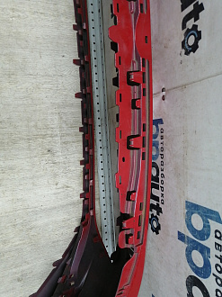 BA000222; Бампер передний; под паркт.; под омыват. (5G0807221) для Volkswagen Golf/БУ; Оригинал; Р2, Удовлетворительное; 