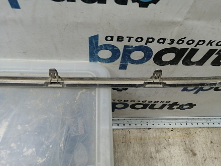 AA044562; Молдинг порога левый, хром (75858-33010) для Toyota Camry 50 (2012 — 2014)/БУ; Оригинал; Р0, Хорошее; 