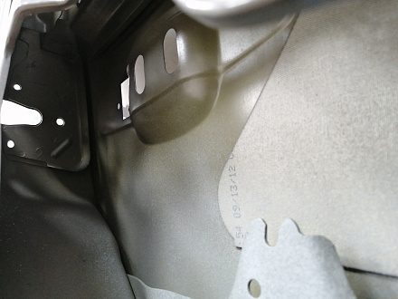 AA019456; Дверь задняя левая (22892597) для Chevrolet Tahoe III (2006-2014)/БУ; Оригинал; Р0, Хорошее; (GGW) Серый