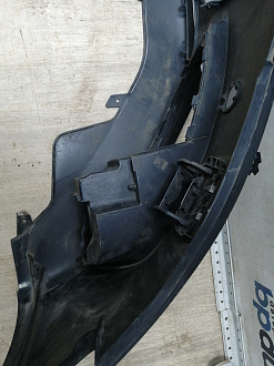 AA045603; Бампер передний; без паркт.; под омыват. (8K0 807 437 AC) для Audi A4 B8/БУ; Оригинал; Р1, Мелкий дефект; 