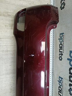 AA046214; Бампер задний; без паркт. (86611-10000) для Hyundai Matrix I рест. 2 (2008-2010)/БУ; Оригинал; Р2, Удовлетворительное; 