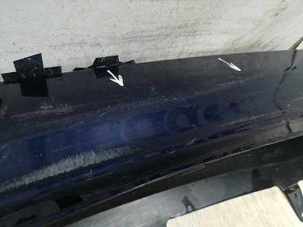 AA045921; Бампер задний; без паркт. (52159-12B30) для Toyota Corolla 150 рест. (2010-2013)/БУ; Оригинал; Р2, Удовлетворительное; 