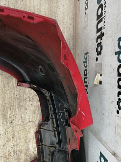 AA036935; Бампер задний, MPS; без паркт. (BR5V-50221) для Mazda 3 I (BK) рест. HB (2006-2009)/БУ; Оригинал; Р1, Мелкий дефект; 