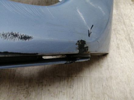 AA045704; Бампер передний; без паркт.; без омыват. (52119-02680) для Toyota Auris I (2007- 2010)/БУ; Оригинал; Р2, Удовлетворительное; 