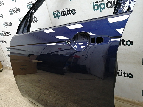 Фотография детали BA000025; Дверь передняя левая (LR061283) для Land Rover Discovery Sport/БУ; Оригинал; Р0, Хорошее; (JBM, 942) Темно-синий перлам.. Фото номер 6