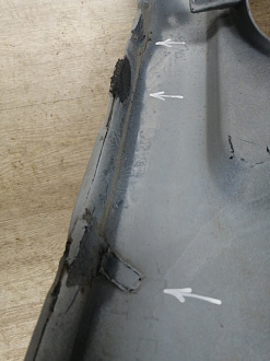 BA000179; Бампер передний; без паркт.; под омыват. (52119-05190) для Toyota Avensis/БУ; Оригинал; Р2, Удовлетворительное; 