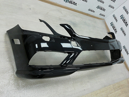 AA002473; Бампер передний, Coupe, AMG; под паркт.; под омыват. (A2078852725) для Mercedes-Benz E-klasse IV Coupe (C207) (2009-2013)/БУ; Оригинал; Р0, Хорошее; (197) Черный металик