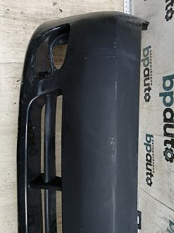 BA000107; Бампер передний; без паркт.; без омыват. (96545491) для Chevrolet Lacetti HB (2004-2013)/БУ; Оригинал; Р1, Мелкий дефект; 