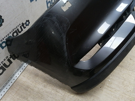 BA000214; Бампер передний; без паркт.; под омыват. (KB8A-50031) для Mazda CX-5 II (2017-2021)/БУ; Оригинал; Р1, Мелкий дефект; 