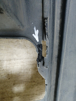 AA045811; Бампер передний,  S-line; без паркт.; под омыват. (8U0 807 437 D) для Audi Q3 I (2011-2014)/БУ; Оригинал; Р1, Мелкий дефект; 