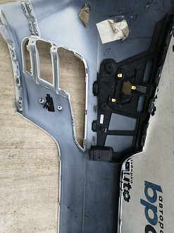 AA045877; Бампер передний; под паркт.; под омыват. (J8A2-17F003-GAW) для Land Rover Range Rover Velar L560 (2017 - 2023)/БУ; Оригинал; Р1, Мелкий дефект; 