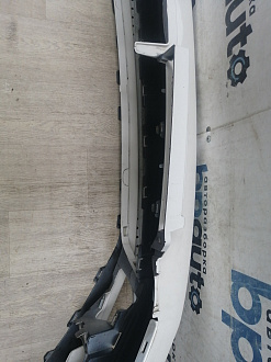 AA045981; Бампер передний; под паркт.; под омыват. (5K0807221) для Volkswagen Golf/БУ; Оригинал; Р1, Мелкий дефект; 