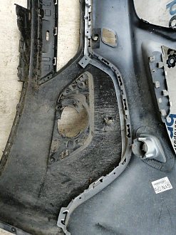 AA045560; Бампер передний; под паркт.; под омыват. (95122388) для Opel Mokka (2012 - 2015)/БУ; Оригинал; Р1, Мелкий дефект; 