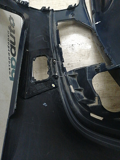 BA000255; Бампер передний, S-line; без паркт.; под омыват. (8R0 807 437 AC) для Audi Q5 I рест. (2012-2017)/БУ; Оригинал; Р1, Мелкий дефект; 