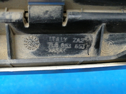AA026945; Решетка радиатора (7L6853653) для Volkswagen Touareg I рест. (2007- 2010)/БУ; Оригинал; Р2, Удовлетворительное; 