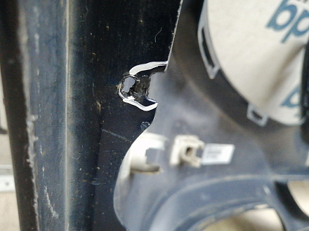 AA046175; Бампер передний; под паркт.; без омыват. (A2058850525) для Mercedes-Benz C-klasse IV (W205) (2014-2018)/БУ; Оригинал; Р1, Мелкий дефект; 