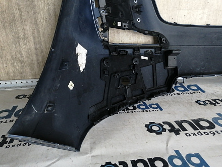 AA045881; Бампер передний; под паркт.; под омыват. (J8A2-17F003-GAW) для Land Rover Range Rover Velar L560 (2017 - 2023)/БУ; Оригинал; Р1, Мелкий дефект; 