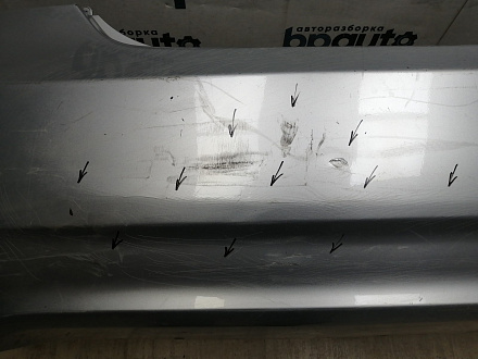 AA045610; Бампер задний; без паркт. (86611-4L000) для Hyundai/БУ; Оригинал; Р1, Мелкий дефект; 