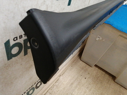 AA035224; Накладка порога правая, матовый пластик (76850-1KA6A) для Nissan Juke I (2010-2014)/БУ; Оригинал; Р2, Удовлетворительное; 