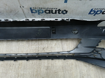 BA000229; Бампер передний; под паркт.; под омыват. (5G0807221) для Volkswagen Golf/БУ; Оригинал; Р1, Мелкий дефект; 