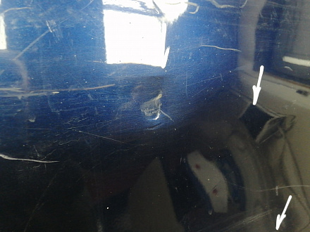 AA045921; Бампер задний; без паркт. (52159-12B30) для Toyota Corolla 150 рест. (2010-2013)/БУ; Оригинал; Р2, Удовлетворительное; 