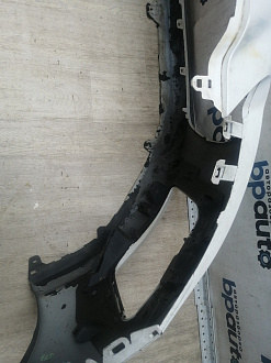 AA046026; Бампер передний; без паркт.; без омыват. (9674576177) для Peugeot 308 I рест. (2011-2015)/БУ; Оригинал; Р2, Удовлетворительное; 