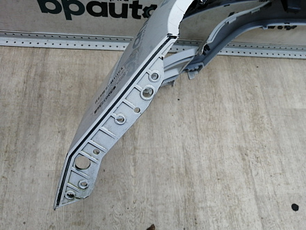 AA045877; Бампер передний; под паркт.; под омыват. (J8A2-17F003-GAW) для Land Rover Range Rover Velar L560 (2017 - 2023)/БУ; Оригинал; Р1, Мелкий дефект; 