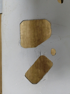 AA030291; Бампер передний; под паркт.; под омыват. (62022-1ME0H) для Infiniti/БУ; Оригинал; Р2, Удовлетворительное; 